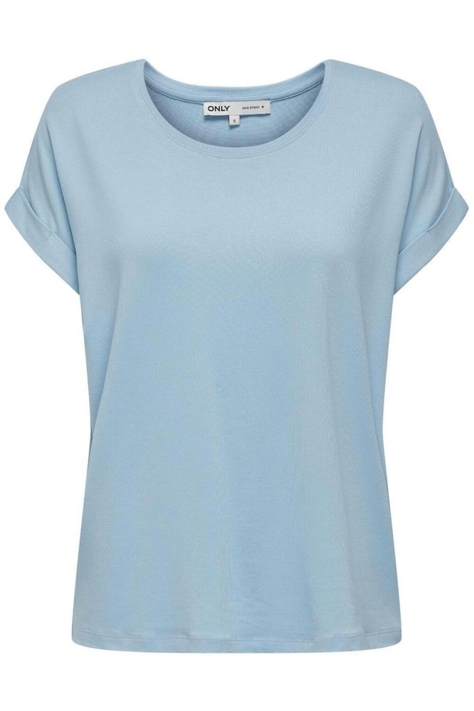 ONLMOSTER S/S O-NECK TOP NOOS JRS 15106662 Clear Sky
